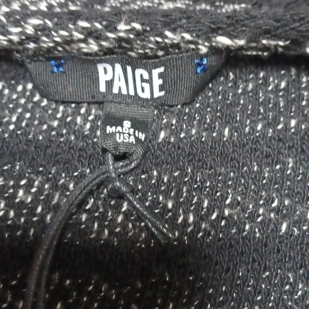 Paige Martine V Neck Striped Sweater